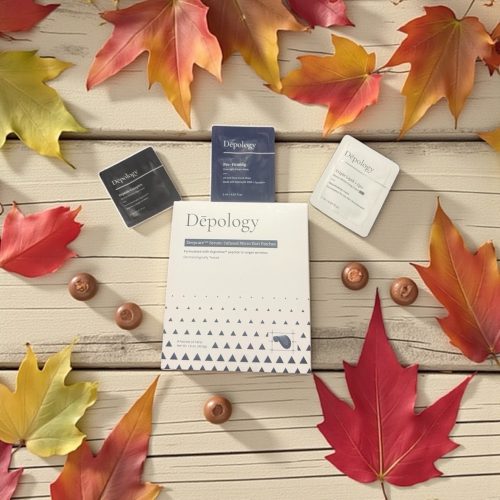 🌿 Depology Micro-Dart Patches – Fine Line & Wrinkle Smoothing — 3 free samples